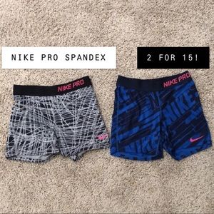 2 NIKE PRO SPANDEX